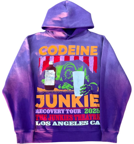 Codeine Junkie Dyed Hoodie